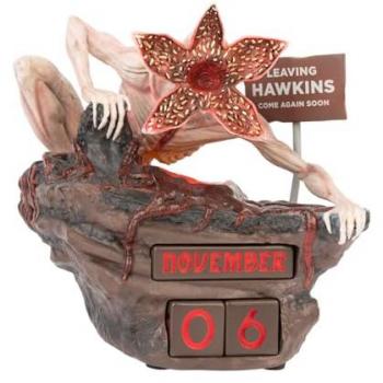 Calendrier Perpétuel Démogorgon en Résine 3D Stranger Things