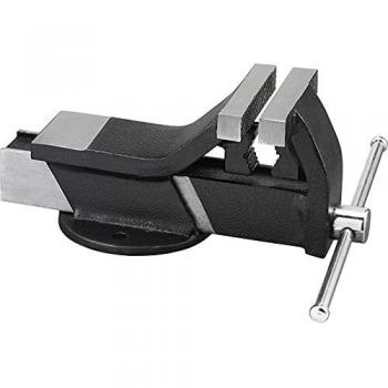 Morsa de acero con aprieta tubos Fervi 150x27mm