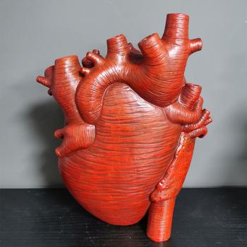 Nordic Art Heart Vase