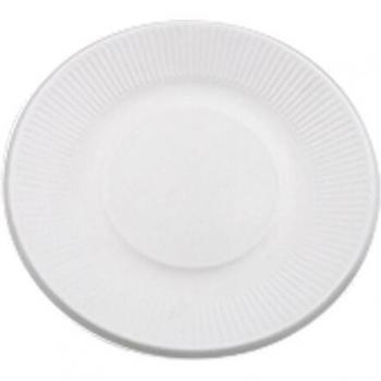 Thick White Disposable Paper Plates