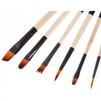 Watercolor and Oil Paint Brush Set