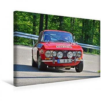 Premium Textil‑Leinwand 45 x 30 cm – Alfa Romeo GTV Bj. 1970 von Ingo Laue