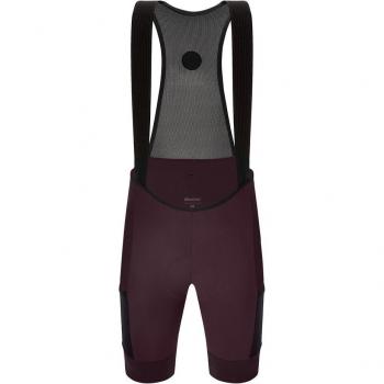 Santini Gravel Sporthose Bordeaux