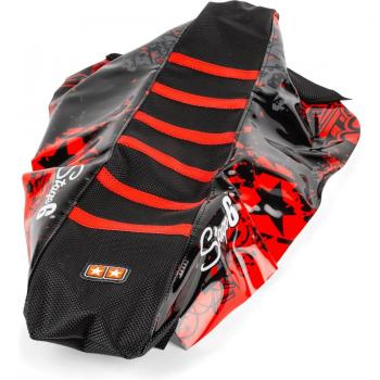 Coprisella Yamaha DT Stage6 Full Cover Rosso/Nero