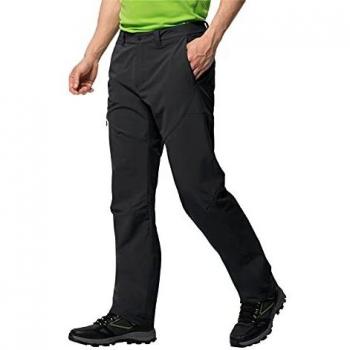 Herren Chilly Track XT Hose von Jack Wolfskin – Schwarz, 28 cm