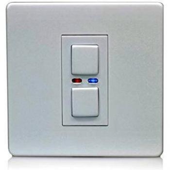 Connect Series 2‑Way Dimmer (White Metal) – LW450WH