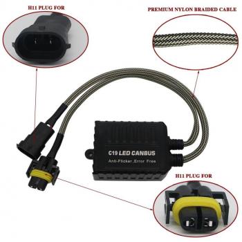 Resistencias H11 LED Decodificadas MaxTech