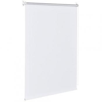 Cortina enrollable blanca 90 x 220 cm