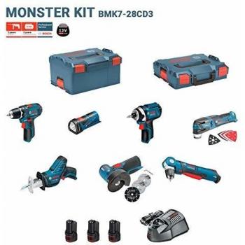 Bosch Akkupack Werkzeugsatz 12 Volt, Set BMK7-28CD3