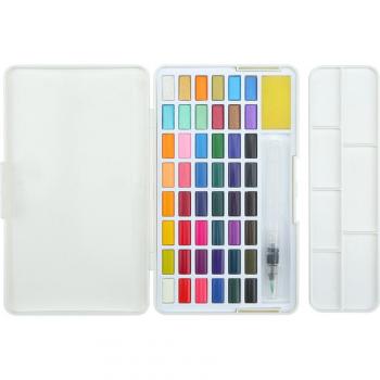 Juego de pintura Gouache portátil, 12/24/36 colores