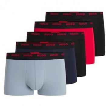 Boxer Classic Hugo Five XL in blu rosso nero 5 unici
