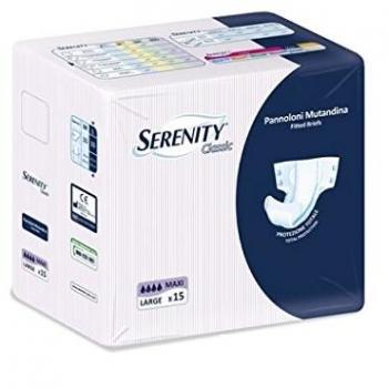 Couches Serenity Classic Maxi 15 pièces