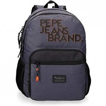 Pepe Jeans Troy Bolsa de Mensajería Azul 31x46x15 Cms