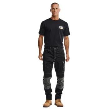 Essential Black 32 Stretch Holster Pants for Outdoor Men (Caterpillar)
