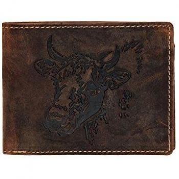 Greenburry Vintage Lederportemonnaie Kuh 1705-Cow-25