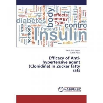 Efficacy of Anti-hypertensive agent (Clonidine) in Zucker fatty rats