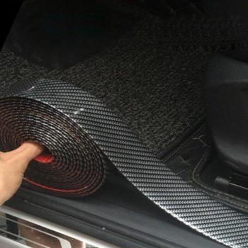 DIY Carbon Fiber Door Sill Protector Strip