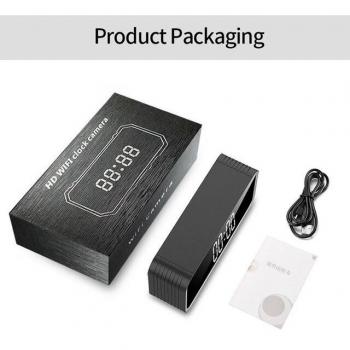 Reloj con Cámara WIFI 1080P H13 y Capacidad para Tarjeta de Memoria de 128GB