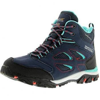 Regatta Chaussures Techniques Junior Holcombe IEP azul marino cerámica bota de senderismo para niños 28 EU