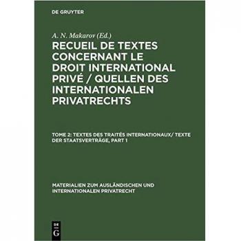 Textes des Traités Internationaux/ Texte der Staatsverträge