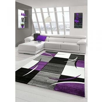 Tapis tissé violet 80x150 cm