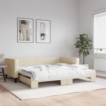 Término de descanso sofá-cama crema 100x200