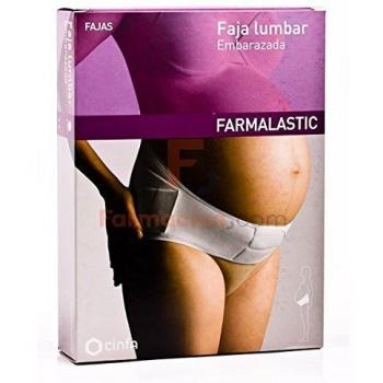 FAJA LUMBAR CINTURON PELVICO EMBARAZADA FARMALASTIC T3/G