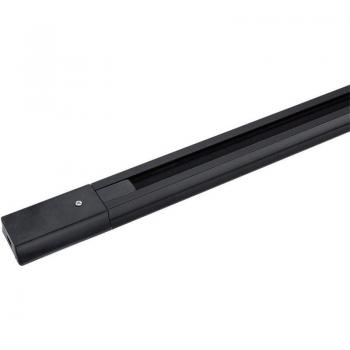 Rail lumineux LED à une phase, 1 m – Noir – Aluminium – IP20 – 50‑60 Hz