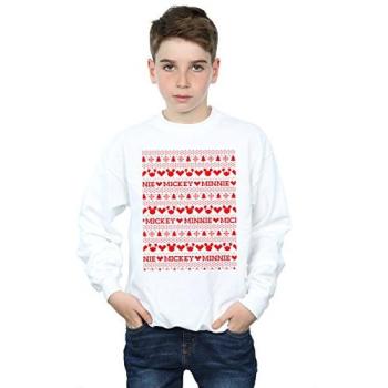 Holiday Mickey & Minnie Knit Sweatshirt