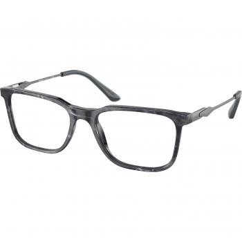 Cadre Prada Vista PR 05ZV – Acétate gris carré pour homme