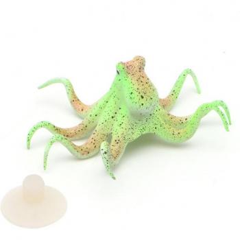 Octopus Fluorescent Silico – Décoration pour Poissons