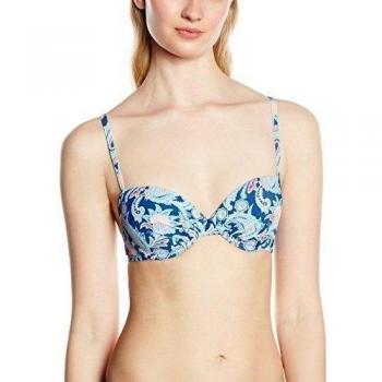Trajes de Baño Skiny, Modelo 082122, Multicolor (Indigo Paisley 5960), Talla 80D para Mujer