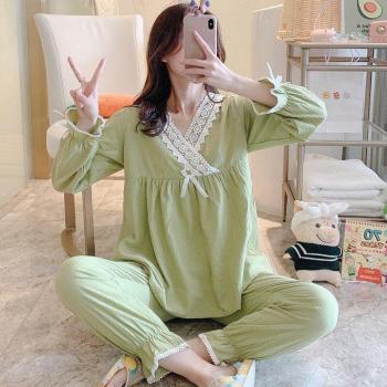 Thin Cotton Nursing Sleep Suit