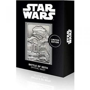 Hoth Planet Star Wars Metal Collectible (Fanattik Limited Edition Ingot)