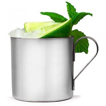 Glacier Glide: Metal Moscow Mule Mug