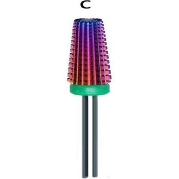 Colorful 5‑In‑One Nail Drill Bits with Tungsten Carbide – BZY78
