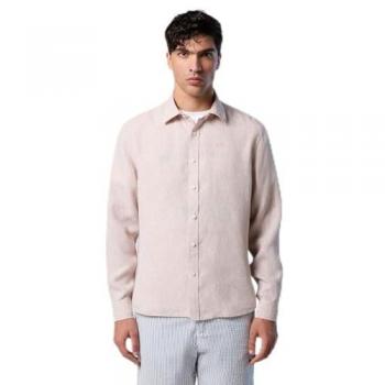 Vestimenta masculina de lino “Horizonte Azul”