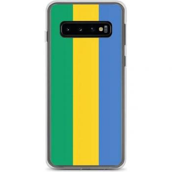 Multicolore Kussenhoes met Gabon Vlag – Samsung Galaxy S10