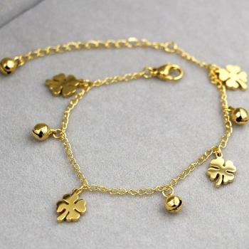 Fleur Cloche Bracelet Femmes – Éclat Rose