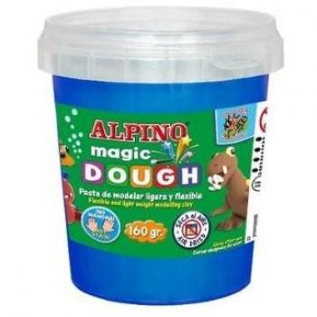 Alpino pasta de moldear magic dough bote 160gr azul