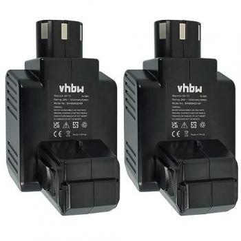 Batterie NiMH Hilti BP72 (2x, 3000 mAh, 24 V)