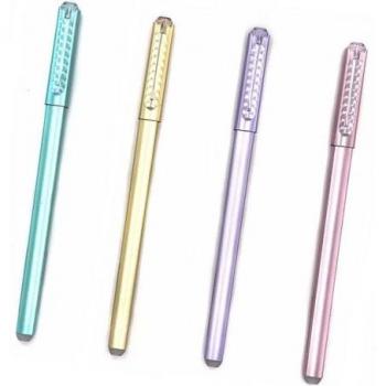 Bolígrafo de Escrita Súper Suave 0,38 mm – Barra de Gel Azul/Negro