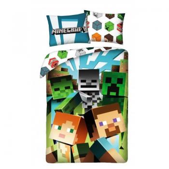 Set de literie Minecraft bébé – 140 × 200 cm