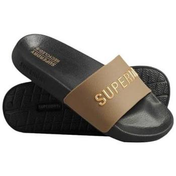 Superdry Ciabatte Code Logo Vegan – Colore Nero, EU 36/37
