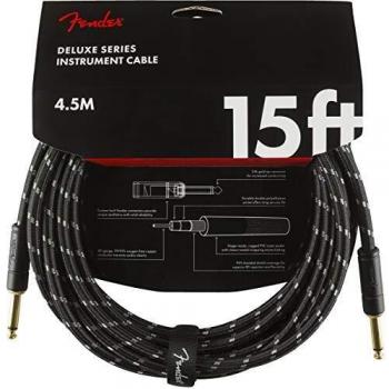 Fender Deluxe 15ft Straight Instrument Cable