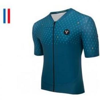 Chaussy Blau Pelforth Trikot