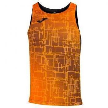 Joma Elite VIII Sporttop Herren Schwarz Orange