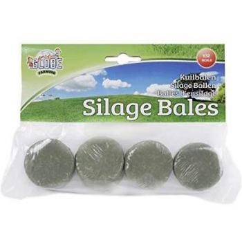 Balles de silo rondes en plastique (4 unités)