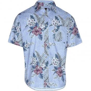 Blu Micro Triangle 2XL – Replay Camicia a Maniche Corte