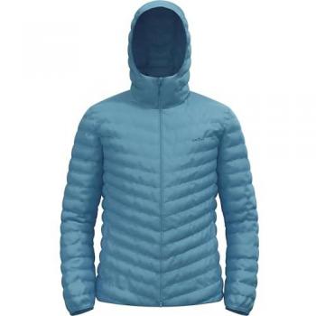 Odlo X-Alp Daunenjacke für Herren, Kapuze, blau